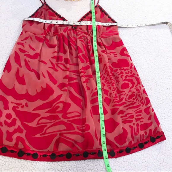 Nicole Miller embellished cami top - Picture 6 of 7